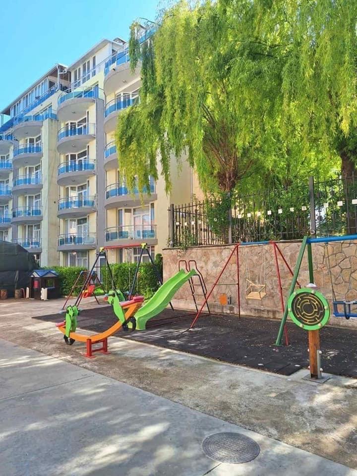 Oazis Cozy Beach Apartment Rawda Exterior foto