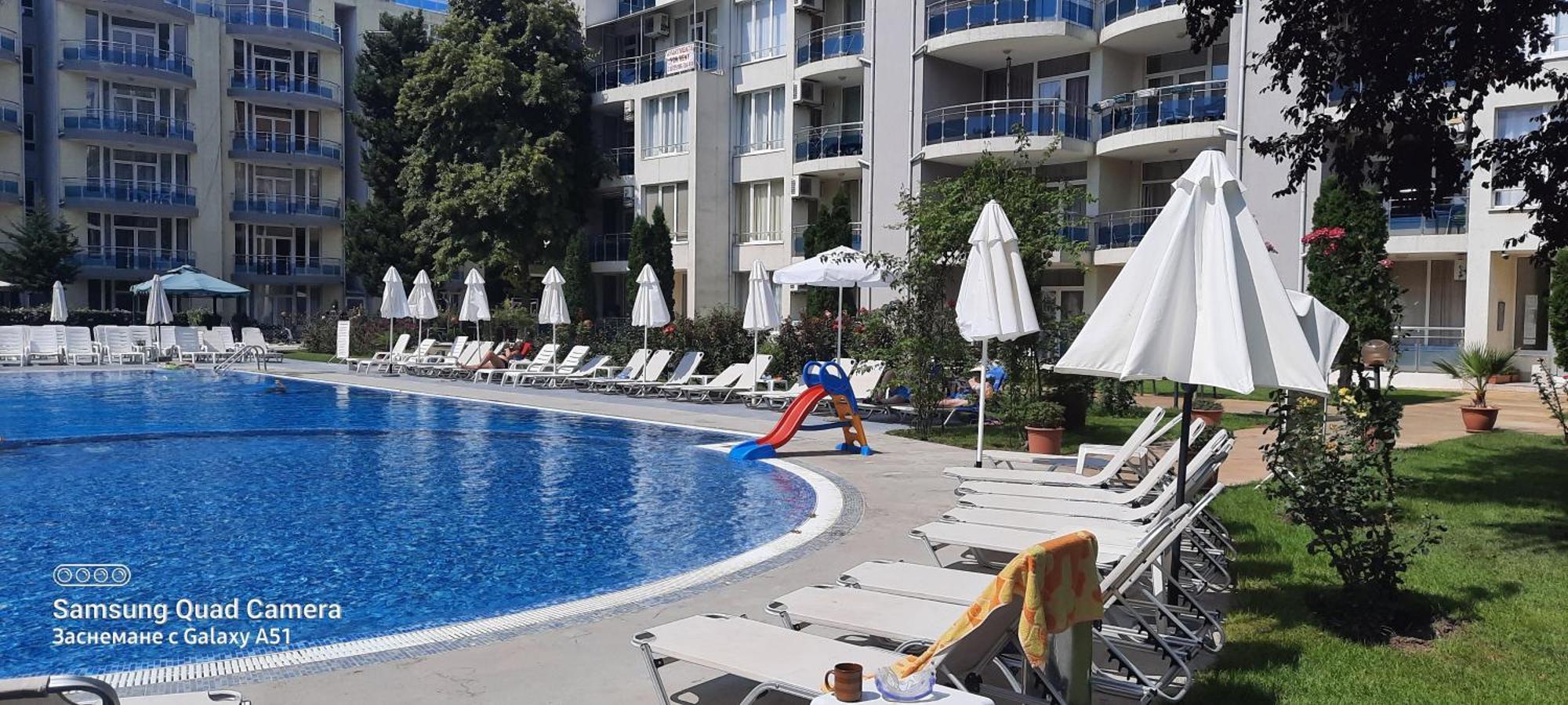 Oazis Cozy Beach Apartment Rawda Exterior foto