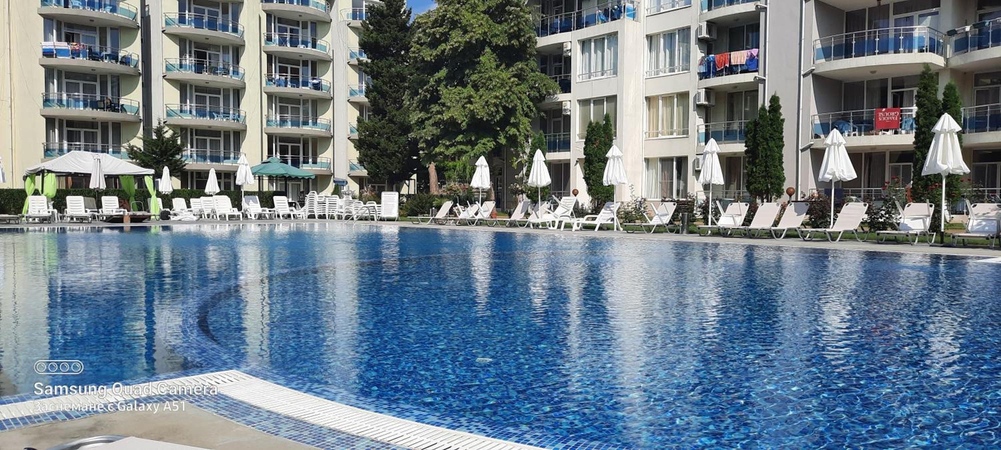 Oazis Cozy Beach Apartment Rawda Exterior foto